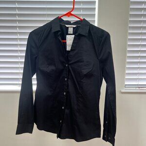 NWT H&M Black Dress Shirt